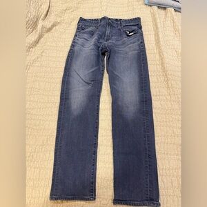 Ag Adriano Goldschmied Men's Straight-Leg Jeans in Indigo Wash